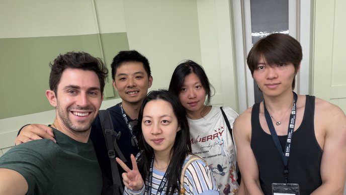 访学学员与伯克利老师合影